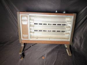 Vintage Panasonic Fan-Forced Quartz Heater