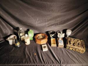 Mixed Vintage Fragrance, Vanity & Trinket Assortment