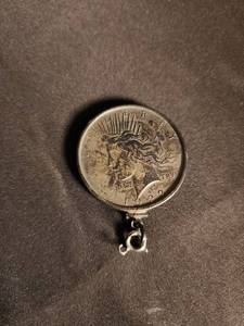 1923 Walking Liberty Half Dollar Coin Pendant