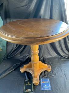 Ashley Round Pedestal Occasional Table