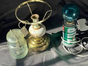 Mixed Decorative Lamps (Lot of 3)