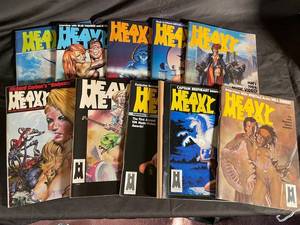 Heavy Metal Magazine Collection (Lot of 10)