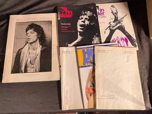 Rolling Stone, Insider & Heavy Metal Magazine Assortment (5 Issues)