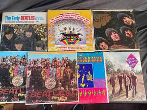 The Beatles, Steve Miller Band & Lynyrd Skynyrd Vinyl LP Lot (6)