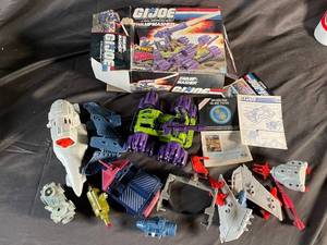 G.I. Joe Swamp Masher Vehicle With Box & Instructions
