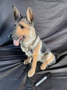 Country Artists German Shepherd Dog Figurine