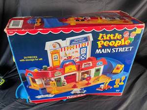 Fisher-Price Little People Main Street Playset 24 Pieces
