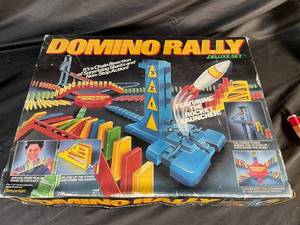 Domino Rally Deluxe Set with Box & Instructions