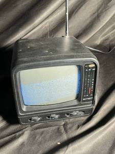 Action TV Portable CRT Television with AC Adapter