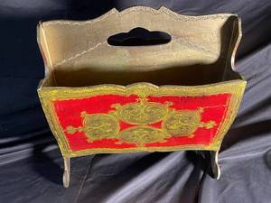 Ornate Decorative Magazine Rack