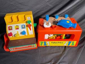 Fisher-Price Vintage Toy Set (Lot of 2)