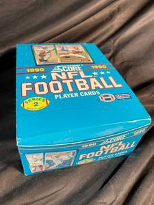 1990 Score NFL Football Series 2 Card Box