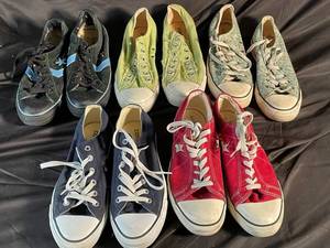 Converse All Star Assorted Canvas Sneakers (Lot of 5 Pairs)