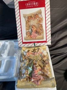 House of Lloyd Christmas Around The World Nativity Wall Decor NIB