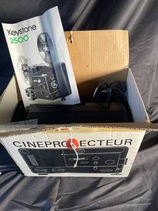 Keystone 2500 Cineprojecteur Film Projector with Manual