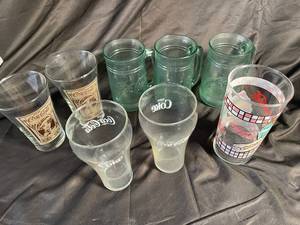 Coca-Cola Glassware Assortment (Lot of 8)