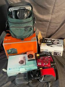 Sony, Canon & Nikon Digital Cameras