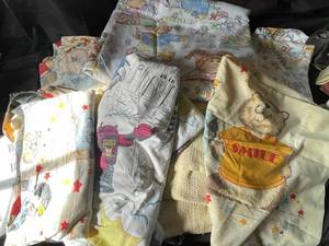 Assorted Character Pillowcases & Bedding (Lot of 5)