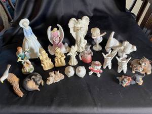 Avon & Coventry Ware Angel & Animal Figurine Lot of 20