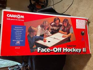 Carrom Face-Off Hockey II Tabletop Game Model 220 with Original Box