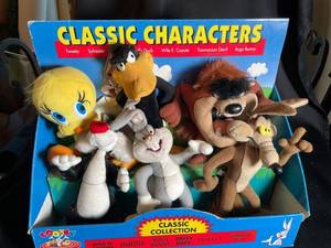 Tyco Looney Tunes Classic Characters Plush Set