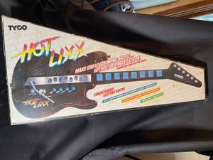 TYCO Hot Lixx Computerized Electric Guitar Toy in Box