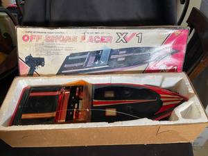 Off Shore Racer XV1 Radio Control Boat with Original Box