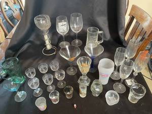 Mixed Glassware & Barware Assortment (Lot of 20 )