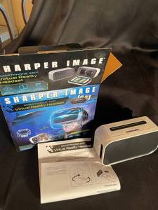 Sharper Image Virtual Reality Headset with Box & Manual