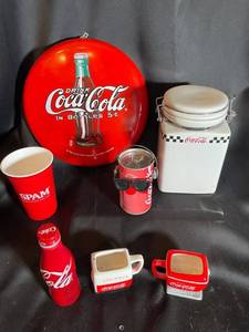 Coca-Cola Collectibles & Spam Cup (Lot of 7)