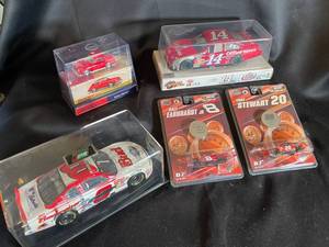 Die-Cast Car Collection of 5 Including Dinky Toys Porsche 356A & NASCAR