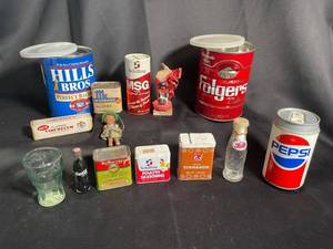 Vintage Hills Bros, Folgers & Pepsi Advertising Lot of 11