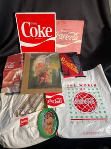 Coca-Cola Memorabilia Mixed Lot of 9