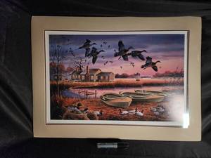 Vintage Posters & Art Prints Mixed Lot of 11 Signed Pieces