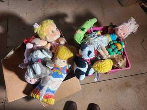 Mixed Plush Dolls & Character Pillows