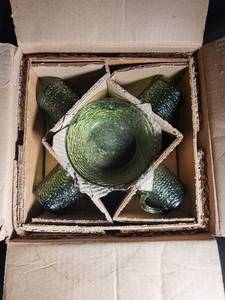 Glass Serving Set (Lot of 16)