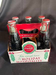 Coca-Cola Classic Unopened Glass Bottles (Lot of 6)