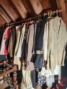 Vintage Womens Clothing Assortment with Petites California Dress
