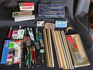 Faber-Castell, Koh-I-Noor & Bostitch Drafting Supply Mixed Lot