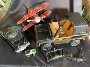 Tonka, Coca-Cola & McDonalds Toy Vehicle Assortment (Lot of 4)