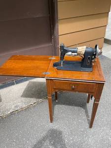 Dressmaster Sewing Machine Cabinet with Built-In Machine