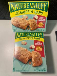 CT 4 - Nature Valley Soft Baked Muffin Bars Apple Cinnamon (Lot of 2)