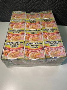 HI 2 - Maruchan Instant Lunch Lime Chili Chicken Flavor Ramen Noodle Soup (Lot of 12)