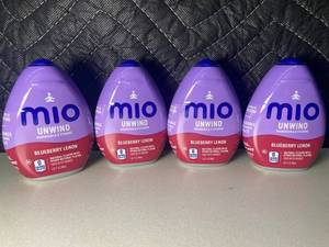FL 5 - Mio Unwind Blueberry Lemon Magnesium & B Vitamins Liquid Water Enhancer (Lot of 4)