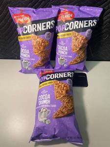 TX 7 - PopCorners Cocoa Crunch Snack Chips - Limited Time Flavor (Lot of 3)