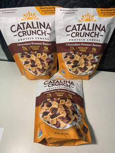 Disp - Catalina Crunch Chocolate Peanut Butter Protein Cereal (Lot of 3)