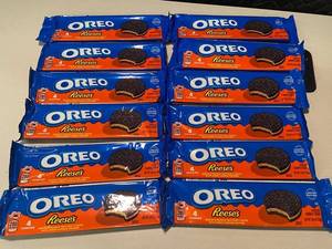 BP - Oreo Reeses Peanut Butter Creme with Oreo Cookie Crumbs - Limited Edition (Lot of 12)