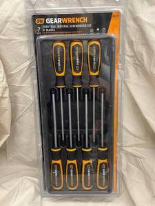 GearWrench 7-Piece Torx Dual-Material Screwdriver Set - 6 in Blades