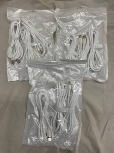 USB-C to USB-C Cables - 6.6 ft - 60W Fast-Charging - 3-Packs of 3