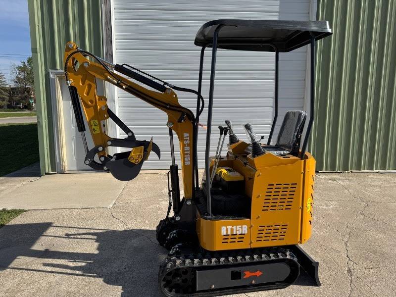 2026 ATSPOWER Mini Excavator (ATS-RT15R) COLOR MAY BE DIFFERENT THAN PHOTOS PROVIDED